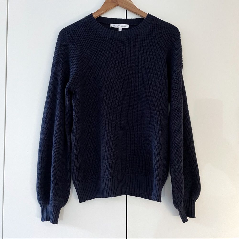 Bcbgeneration Puff Sleeve Pullover Sweater Bishop… - image 3